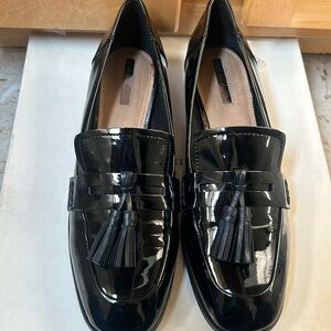 Black Patent Leather Loafer